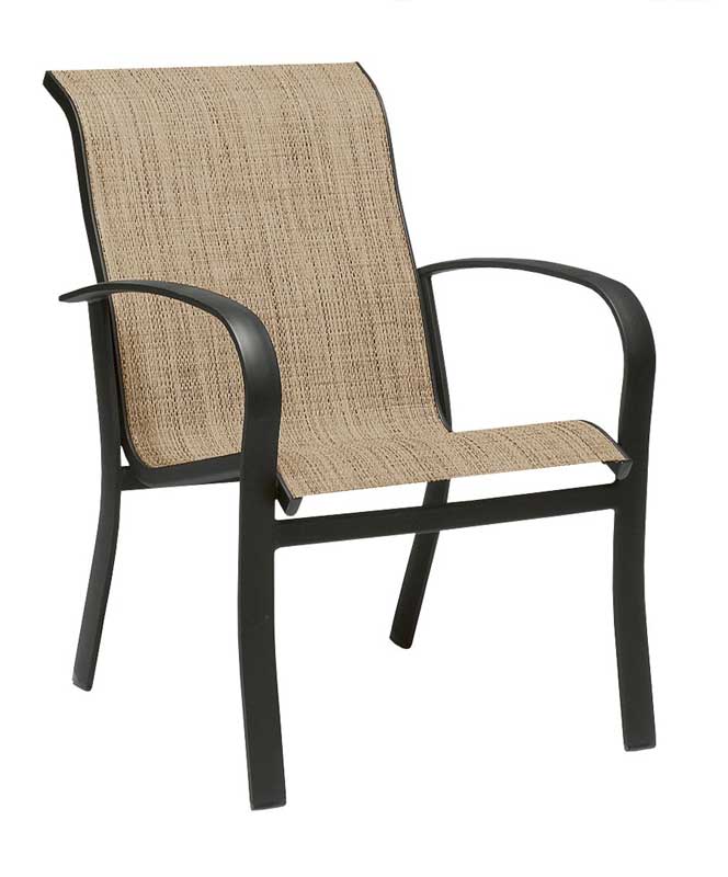Fremont Sling Aluminum Dining Chair by Woodard - Image 2